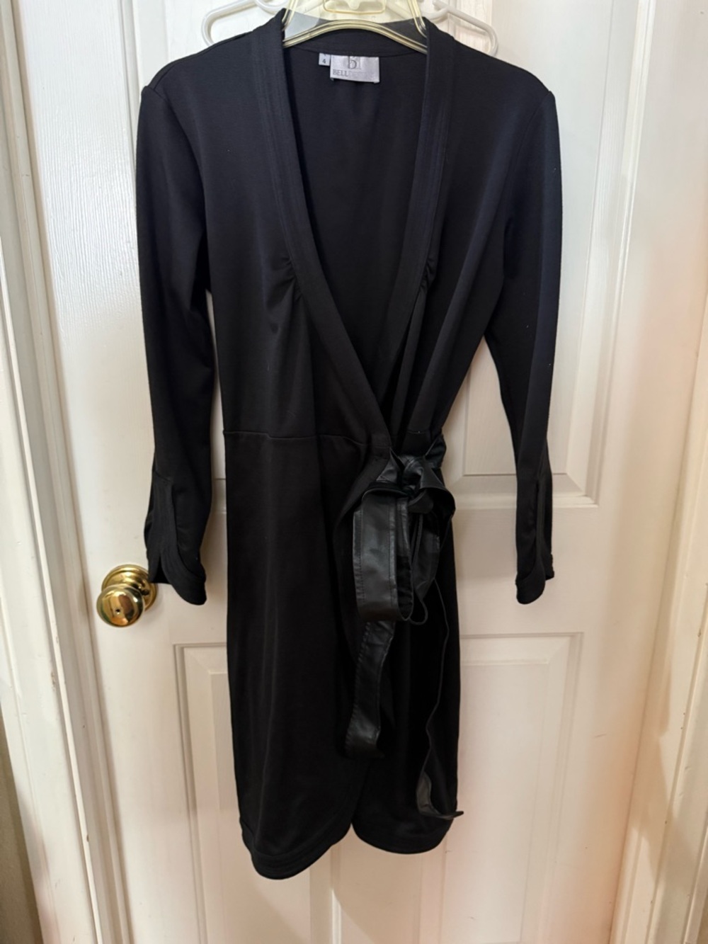 Bell Uniform Design Black Cocktail Server Dress 4